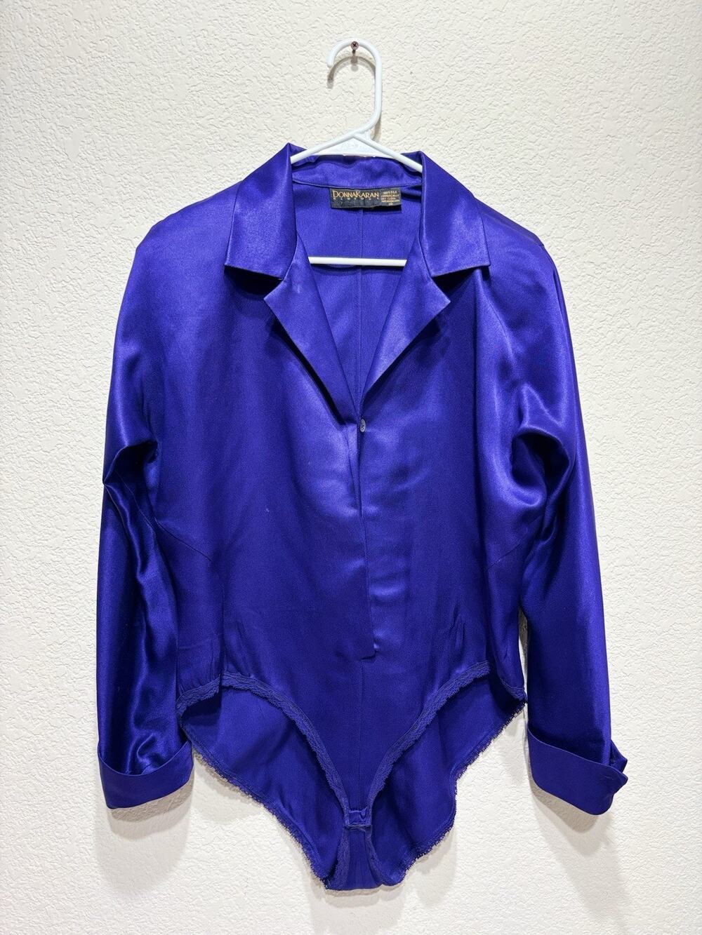Vintage 80s Donna Karan One Piece Jacket Size 10